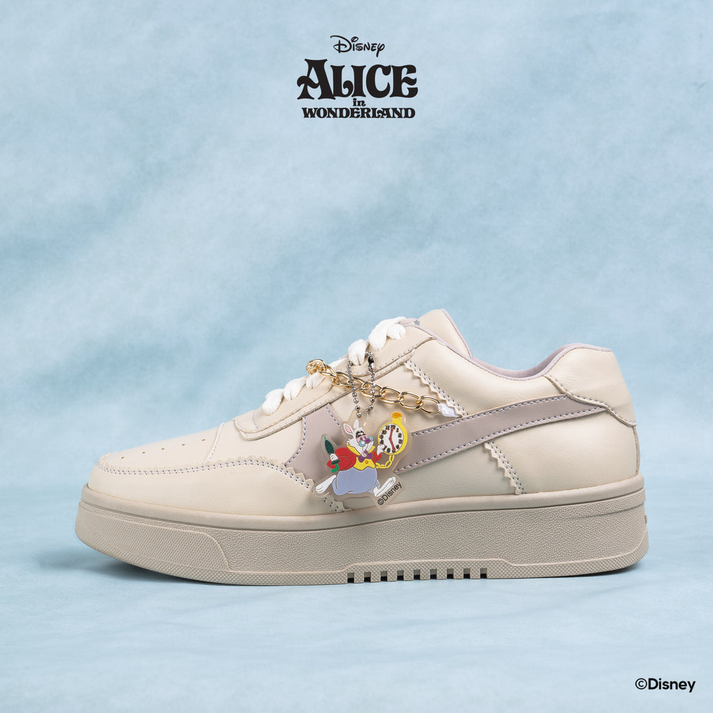 DISNEY ALICE SNEAKERS - RABBIT IVORY