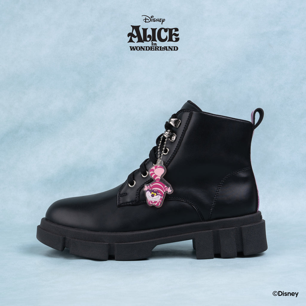 DISNEY ALICE BOOTS - CAT BLACK
