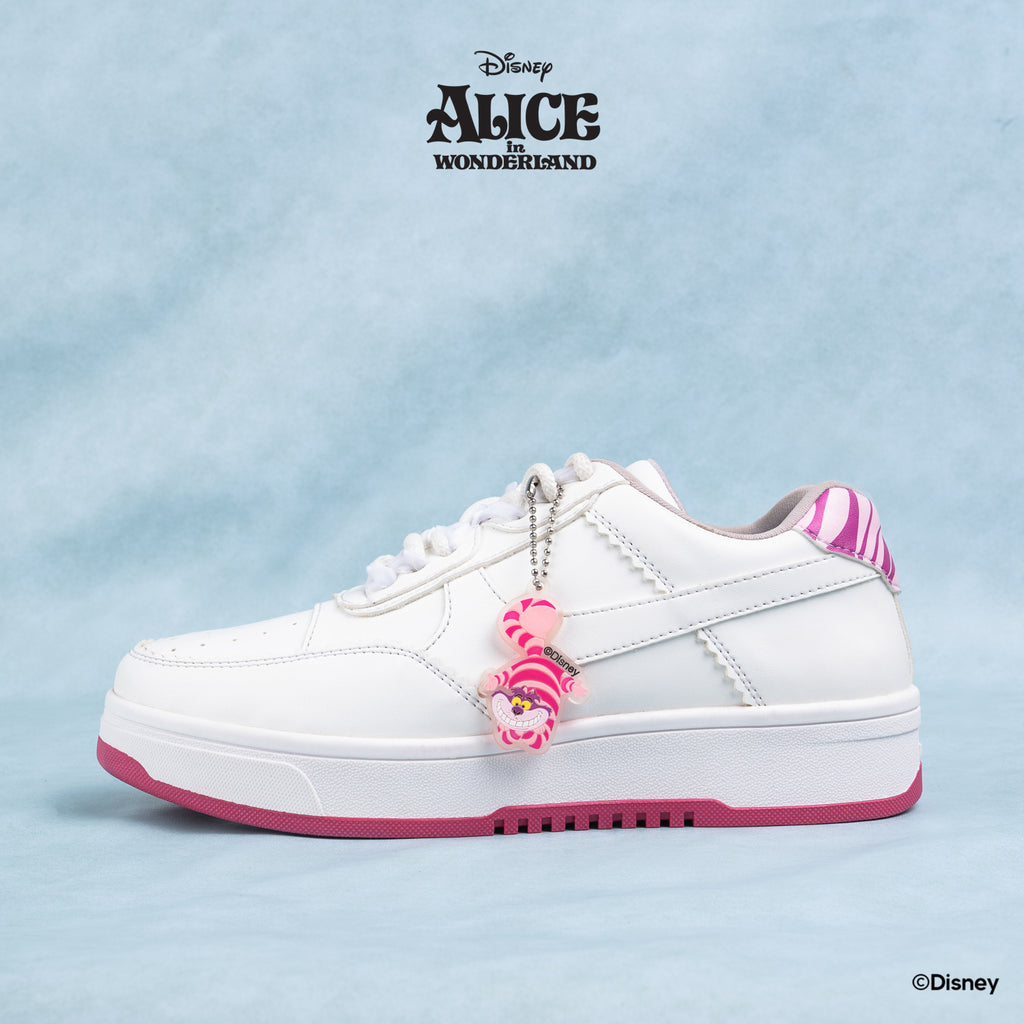 DISNEY ALICE SNEAKERS - CAT WHITE