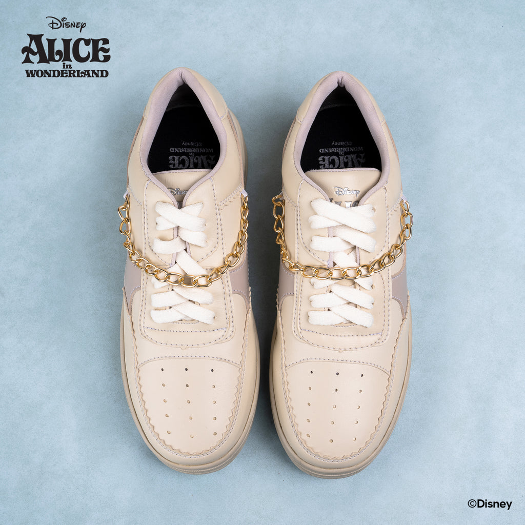 DISNEY ALICE SNEAKERS - RABBIT IVORY