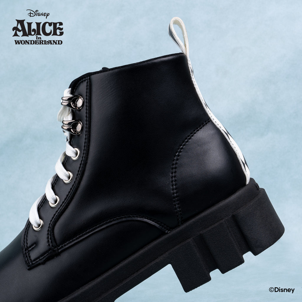 DISNEY ALICE BOOTS - QUEEN BLACK