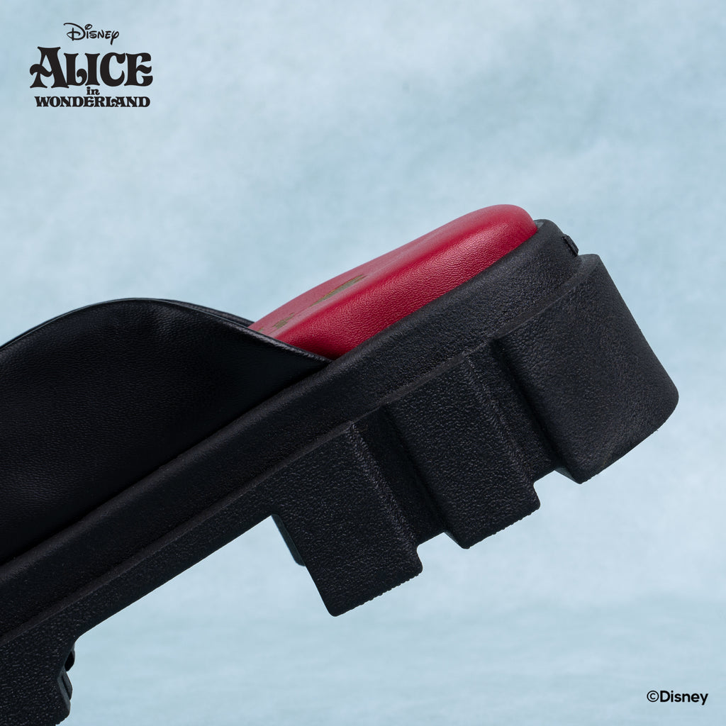 DISNEY ALICE LOAFER MULES - QUEEN BLACK