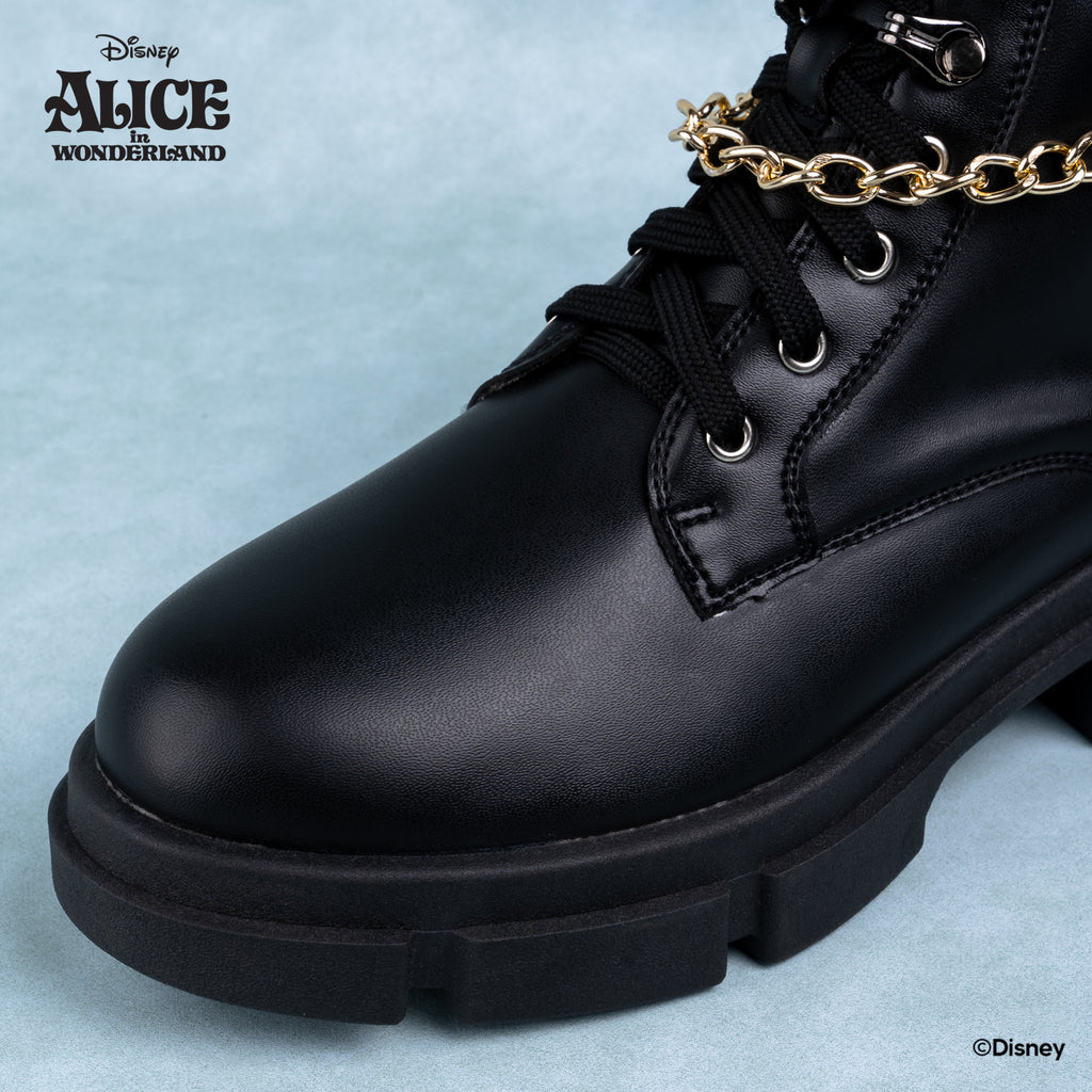 DISNEY ALICE BOOTS - RABBIT BLACK