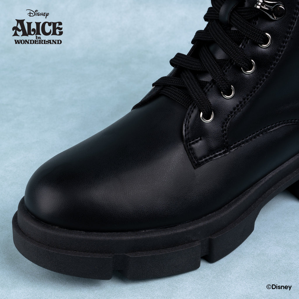 DISNEY ALICE BOOTS - CAT BLACK