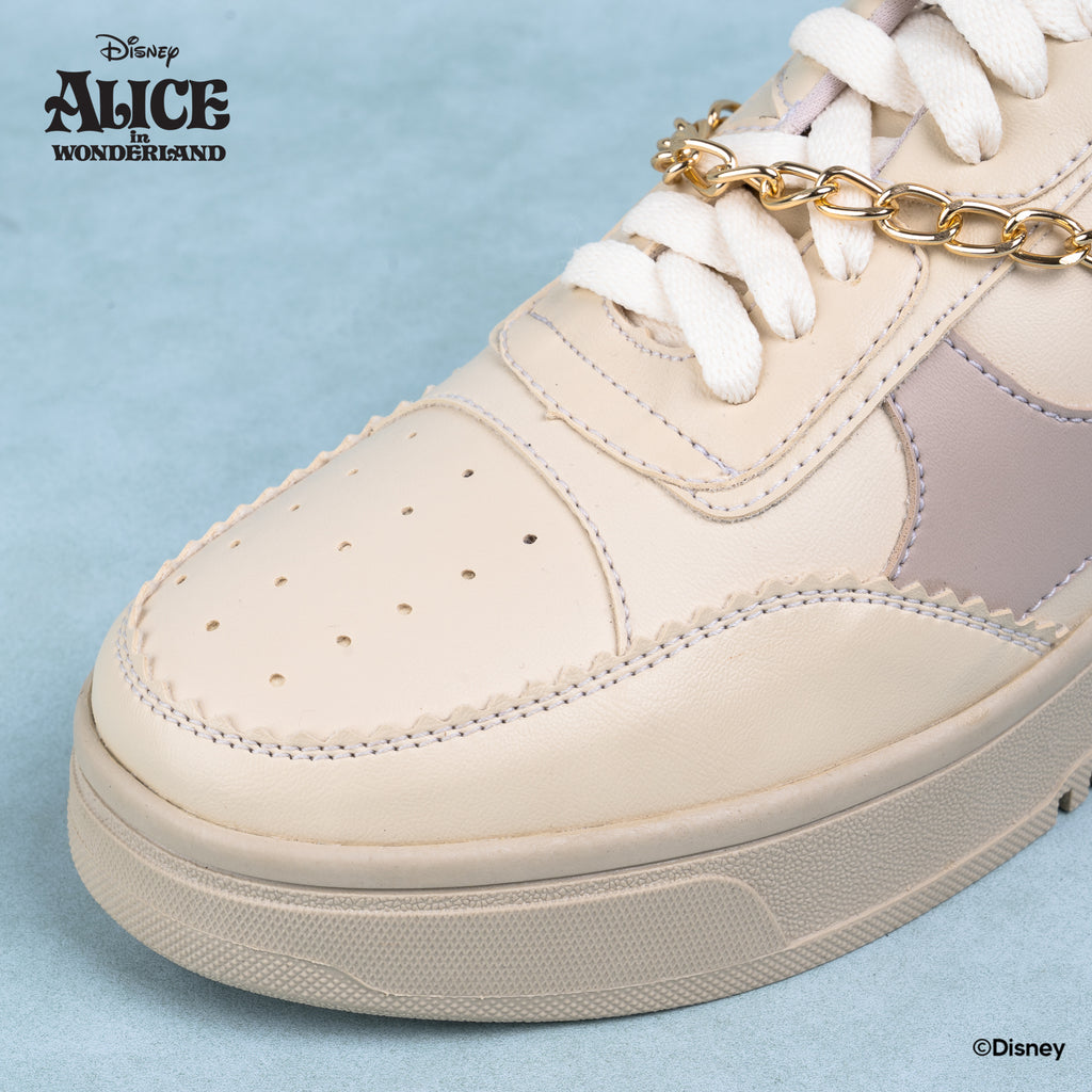 DISNEY ALICE SNEAKERS - RABBIT IVORY