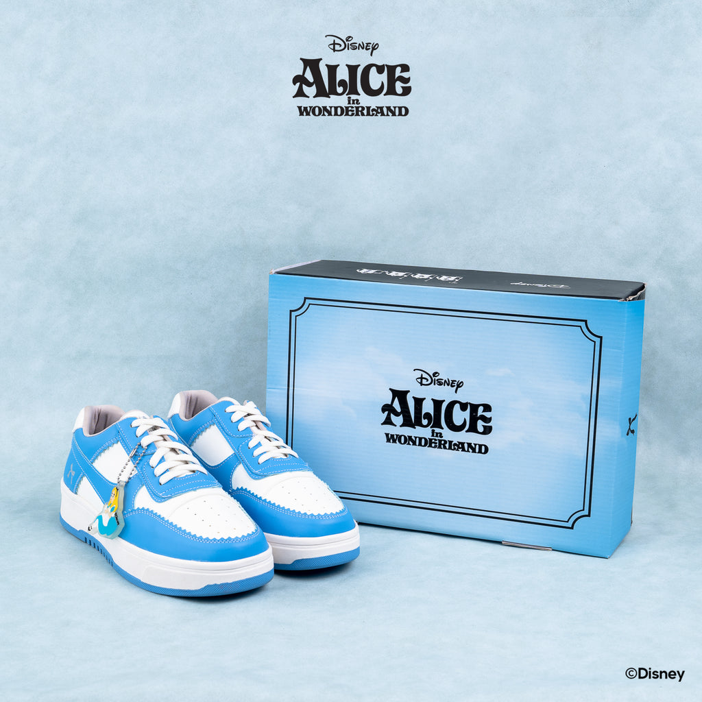 DISNEY ALICE SNEAKERS - RIBBON BLUE