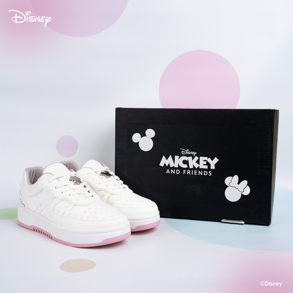 DISNEY MICKEY MINNIE MONOGRAM - PINK