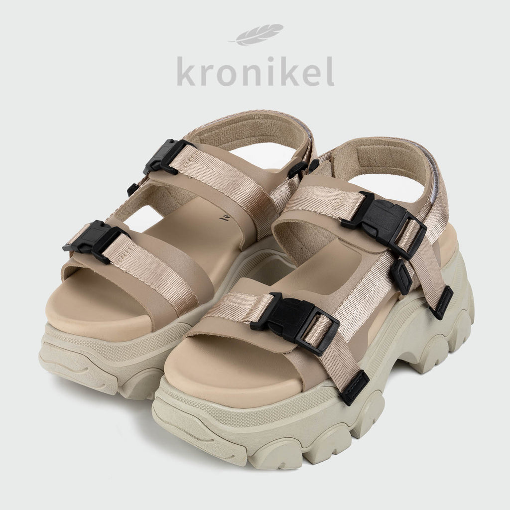 FANYA CHUNKY Sandals - Gold