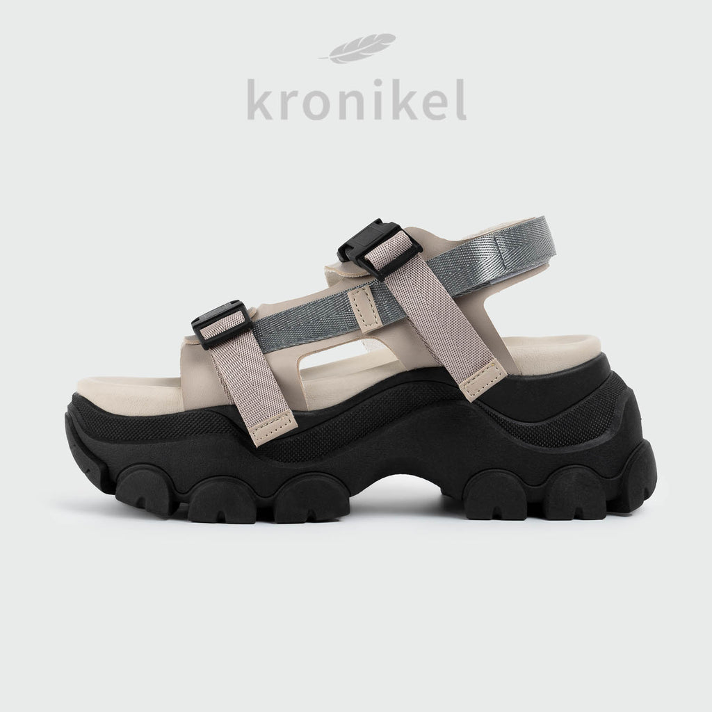 FANYA CHUNKY Sandals - Greige