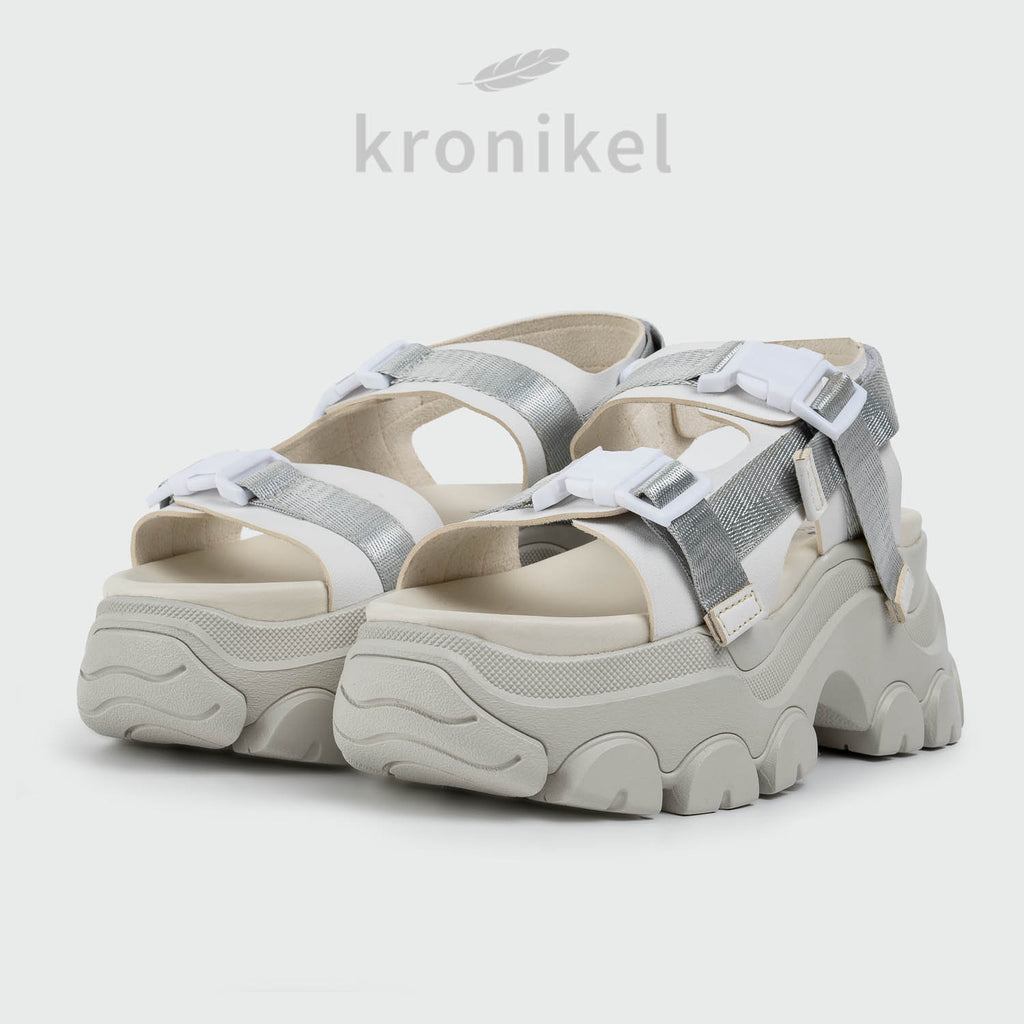 FANYA CHUNKY Sandals - White