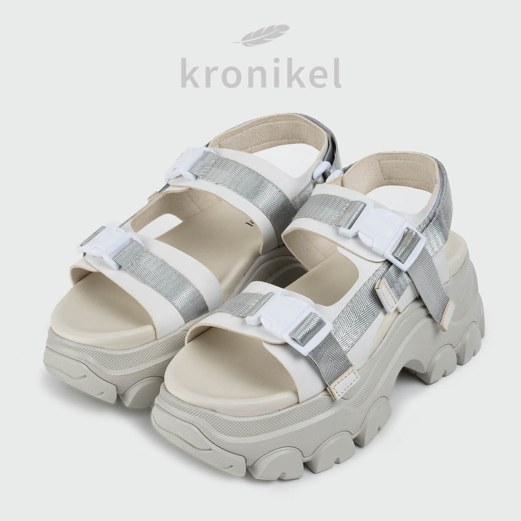 FANYA CHUNKY Sandals - White