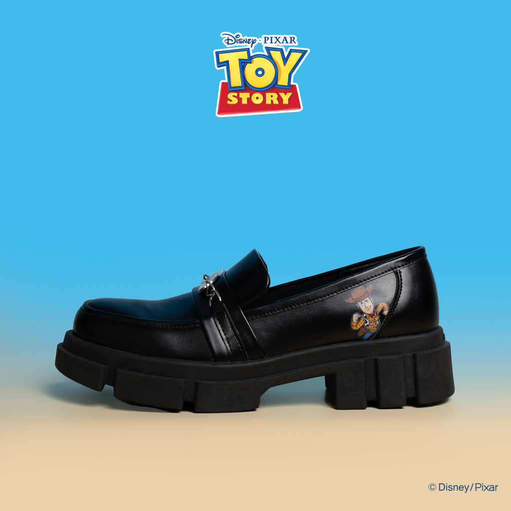 KRONIKEL TOY STORY V2 CLASSIC LOAFERS -  BLACK CHARACTER
