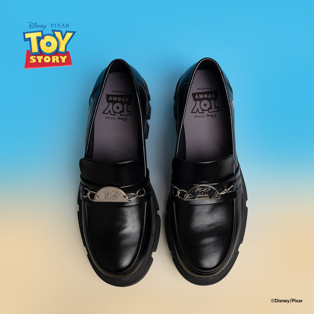 KRONIKEL TOY STORY V2 CLASSIC LOAFERS -  BLACK CHARACTER