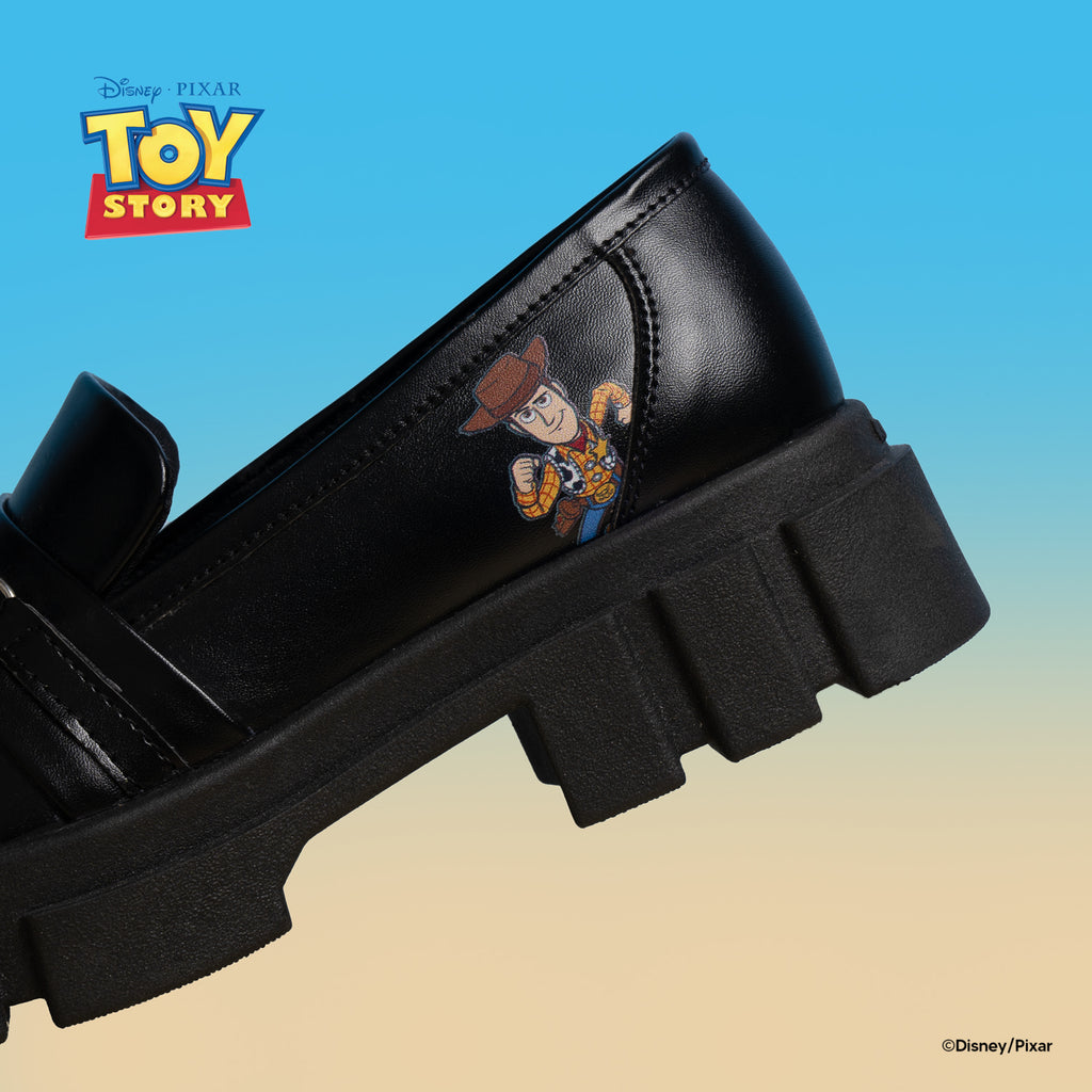 KRONIKEL TOY STORY V2 CLASSIC LOAFERS -  BLACK CHARACTER