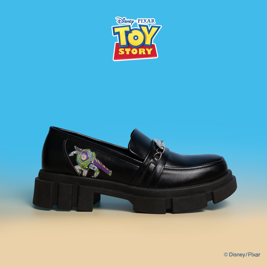 KRONIKEL TOY STORY V2 CLASSIC LOAFERS -  BLACK CHARACTER