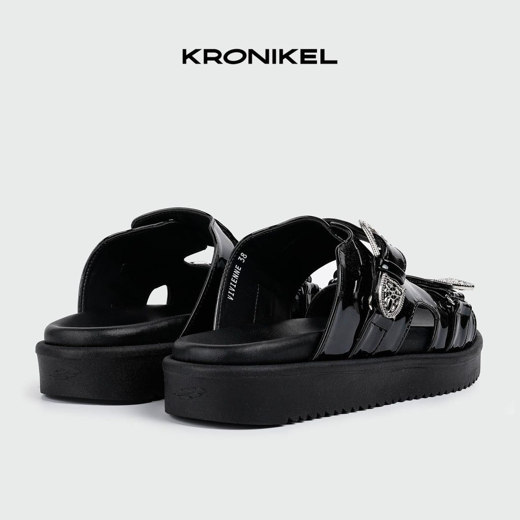 VIVIENNE - BLACK GLOSSY