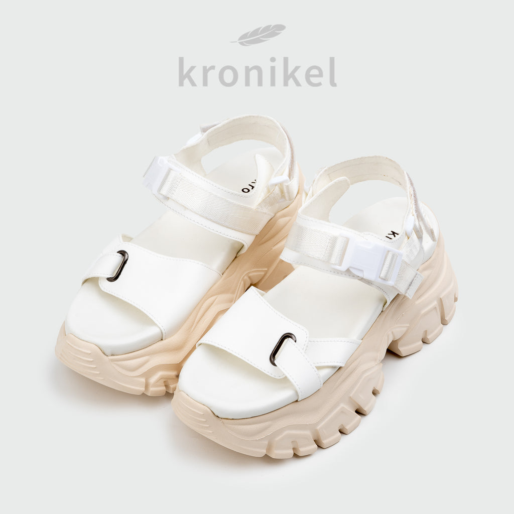 ARIZONA Chunky Sandals - White