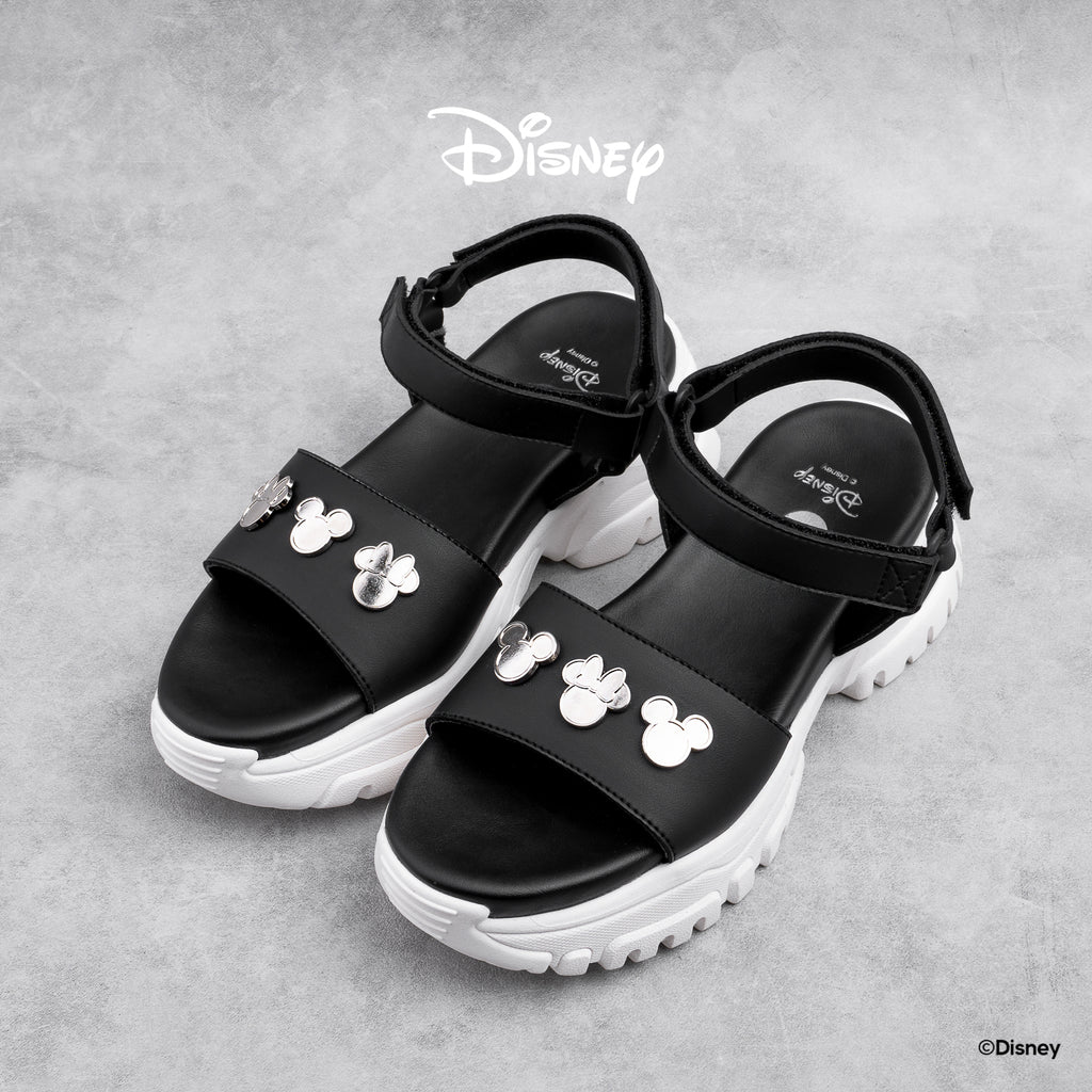 Disney B&W Chunky Sandals - Mono