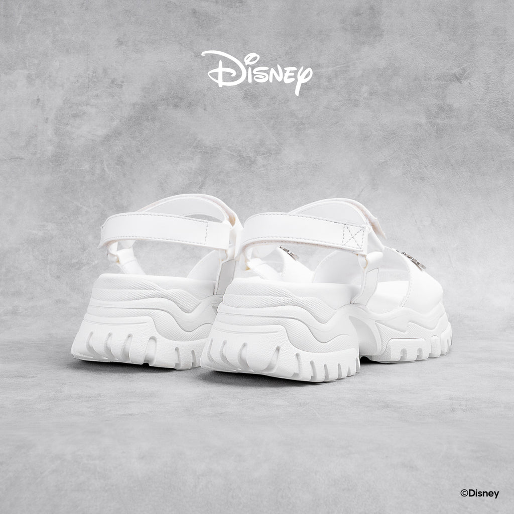 Disney B&W Chunky Sandals - White