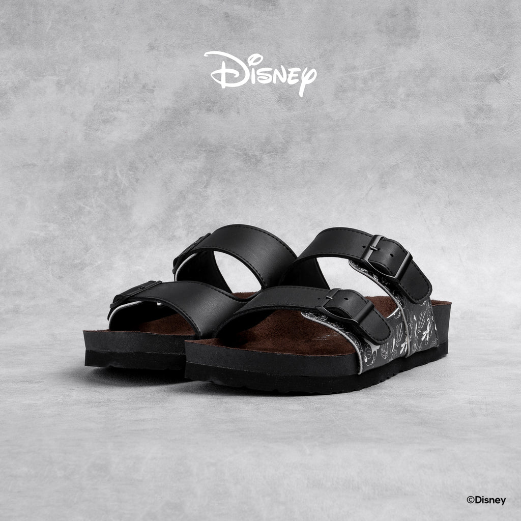 Disney B&W Daily Sandals - Black