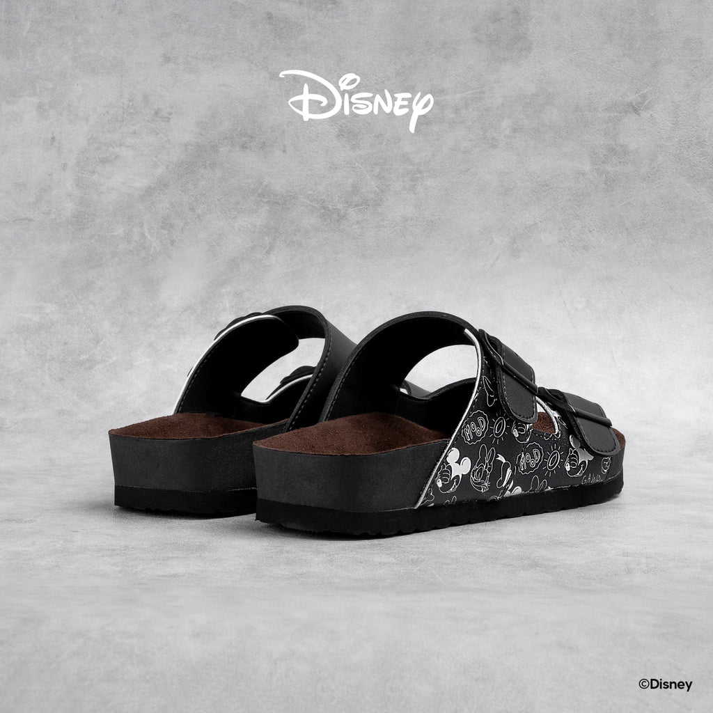 Disney B&W Daily Sandals - Black