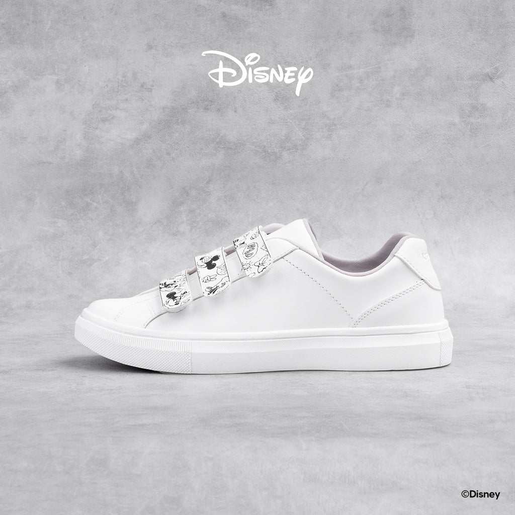 Disney B&W Strap Shoes - White
