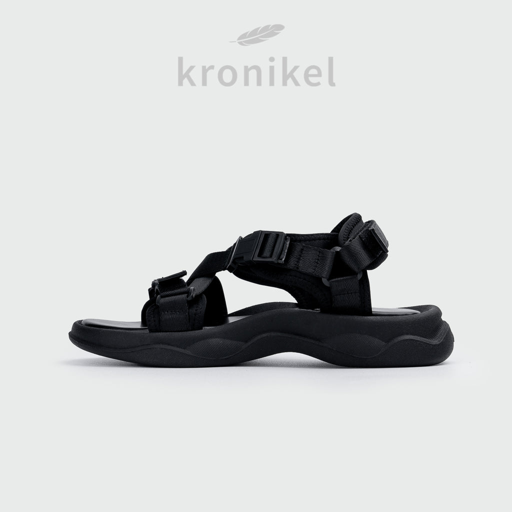 EXI 2-in-1 Sandals - Black