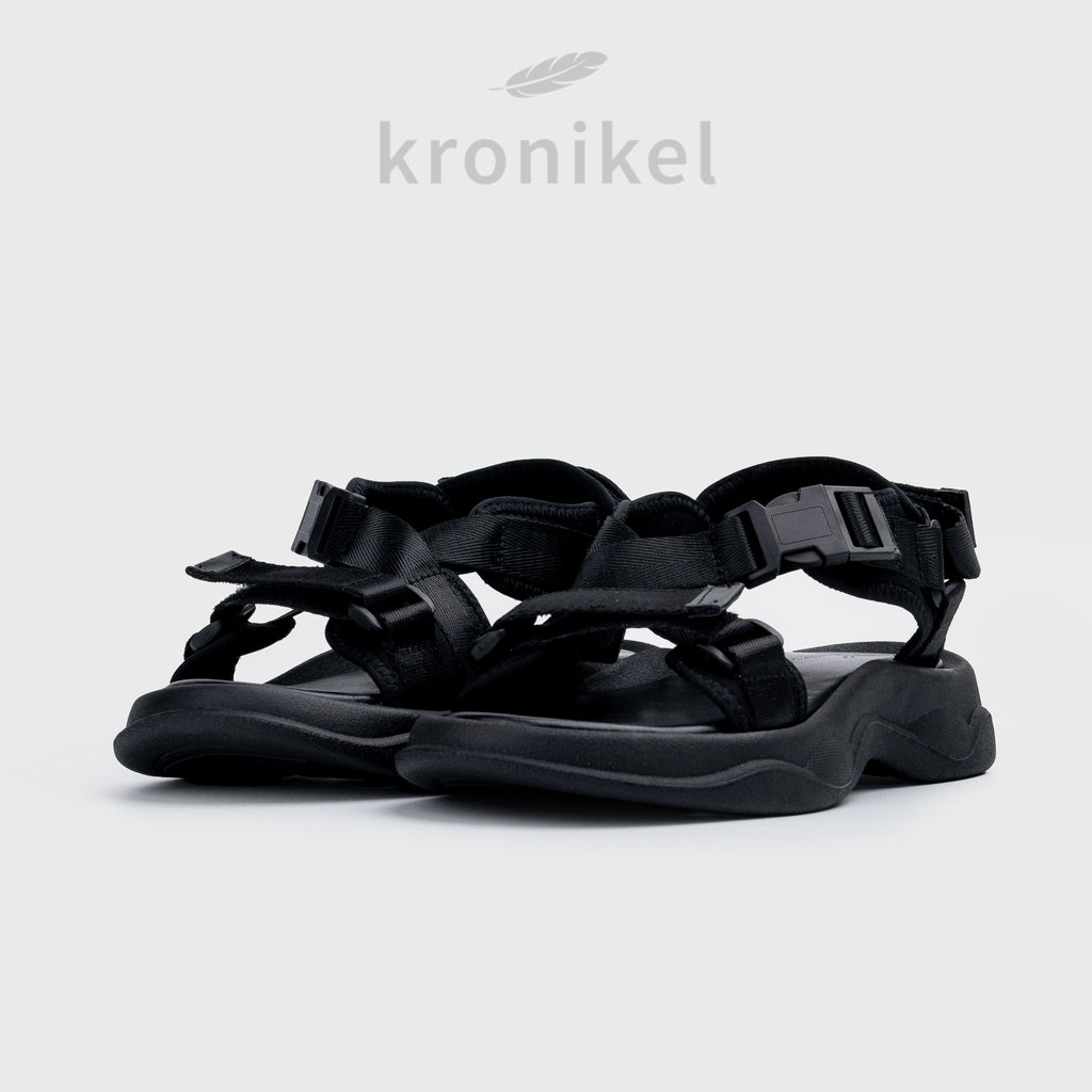 EXI 2-in-1 Sandals - Black