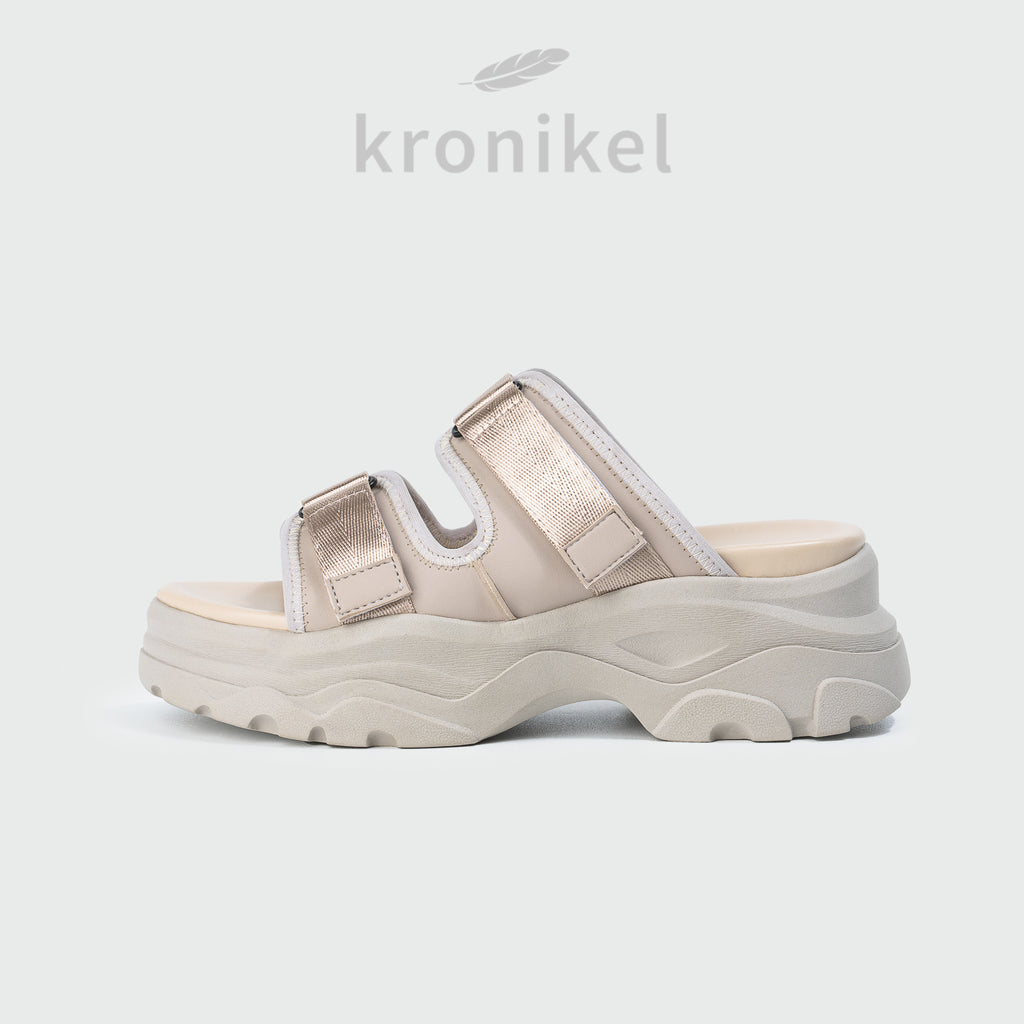 GRETA Chunky Sandals - Gold