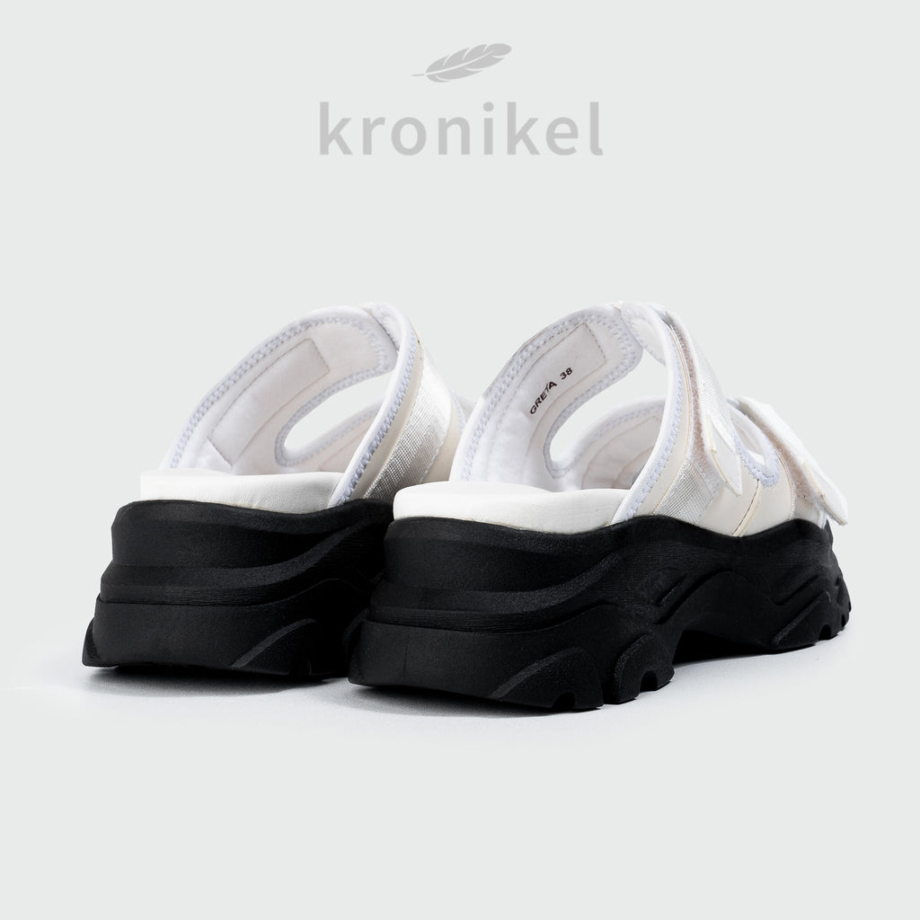 GRETA Chunky Sandals - Mono