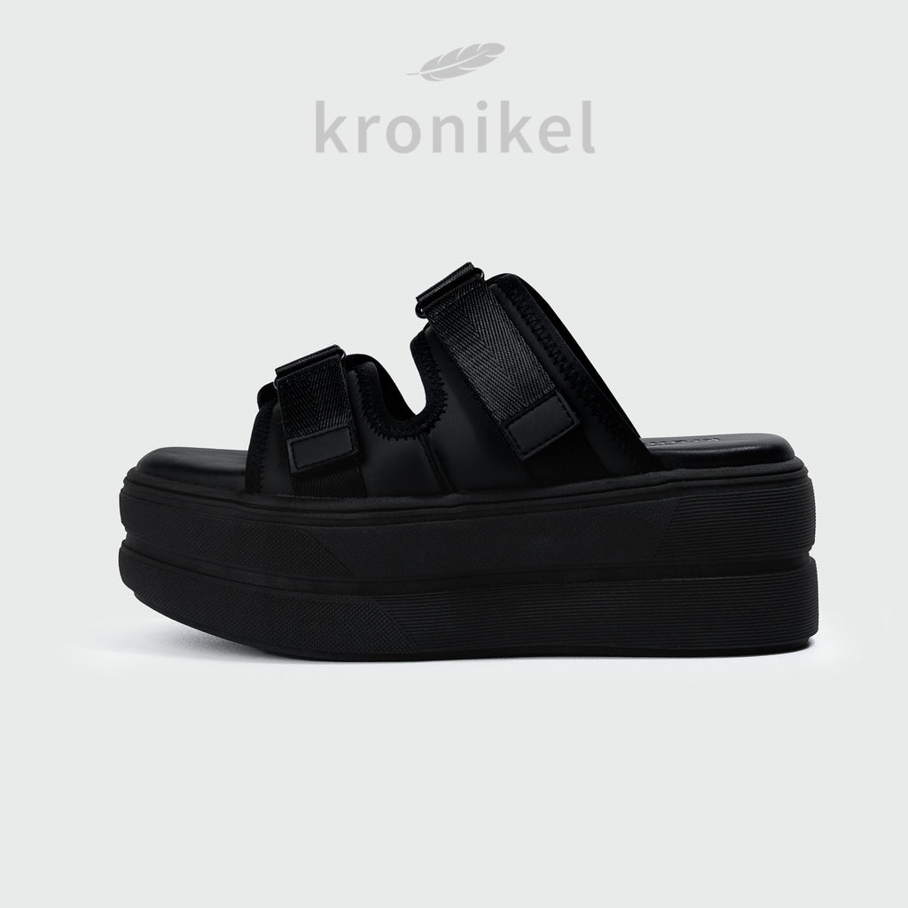HANZEL Chunky Sandals - Black