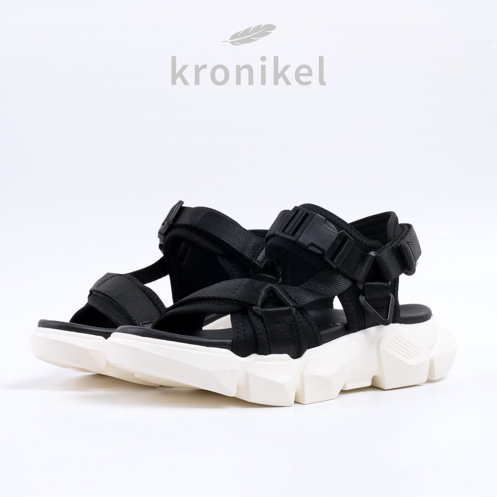 HANA 2-in-1 Sandals - Black