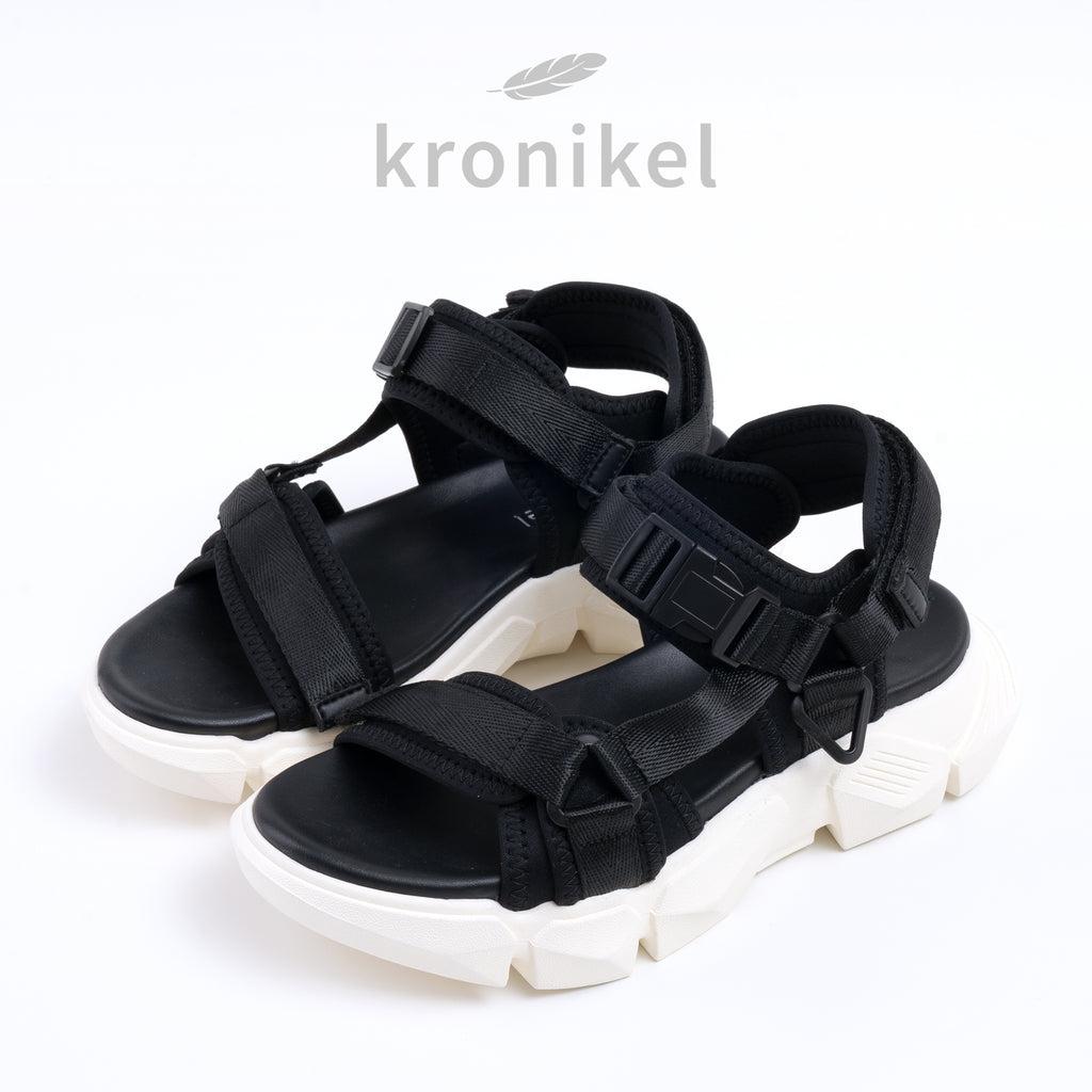 HANA 2-in-1 Sandals - Black
