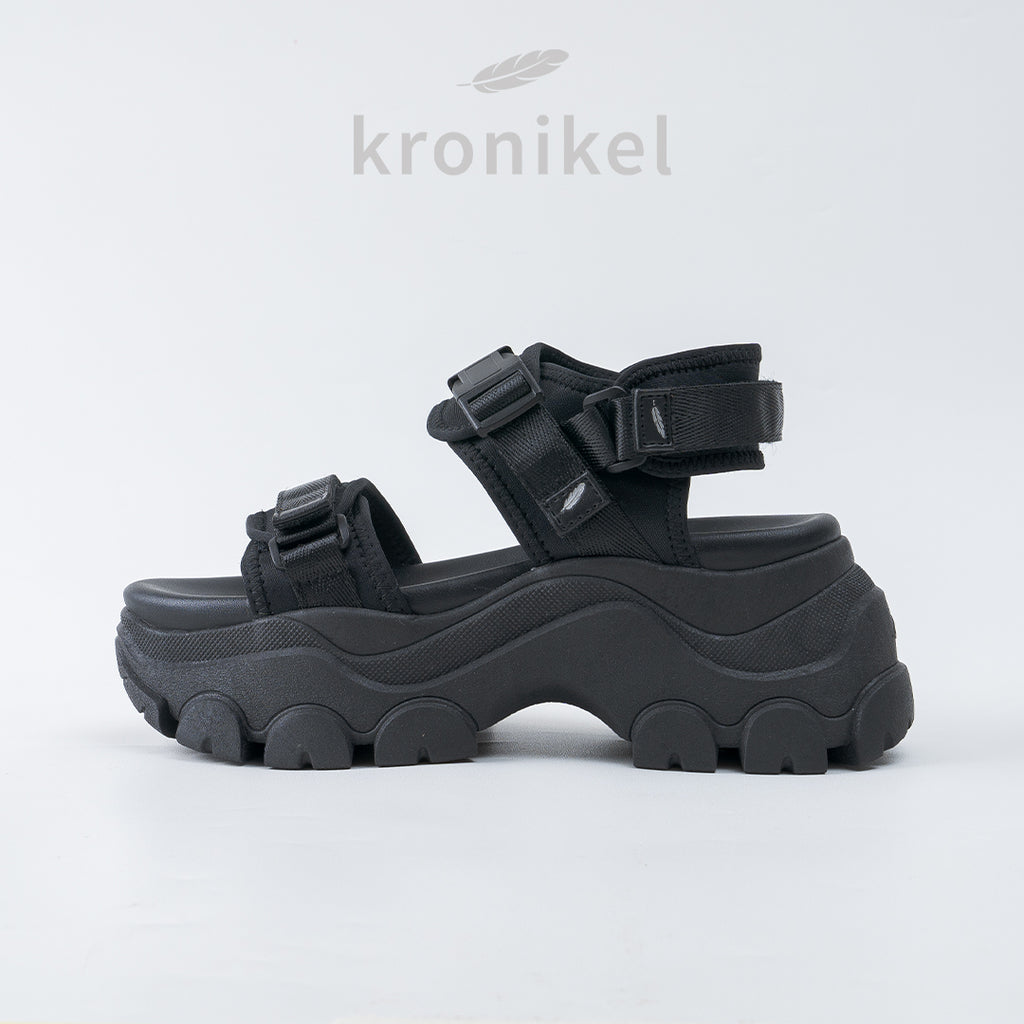 OSAKA 2-in-1 Sandals - Full Black