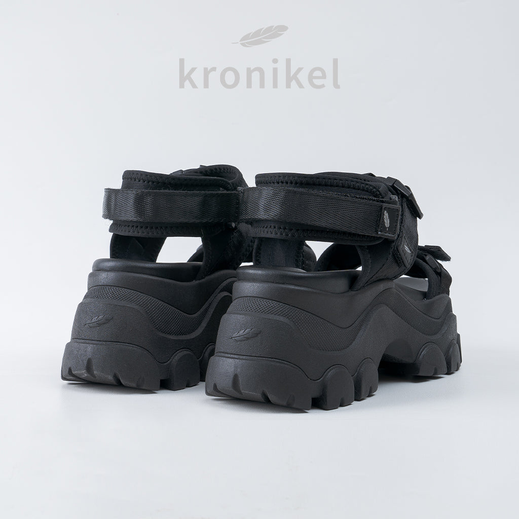 OSAKA 2-in-1 Sandals - Full Black