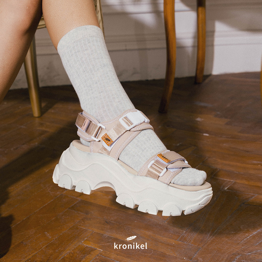 OSAKA 2-in-1 Sandals - Rosegold