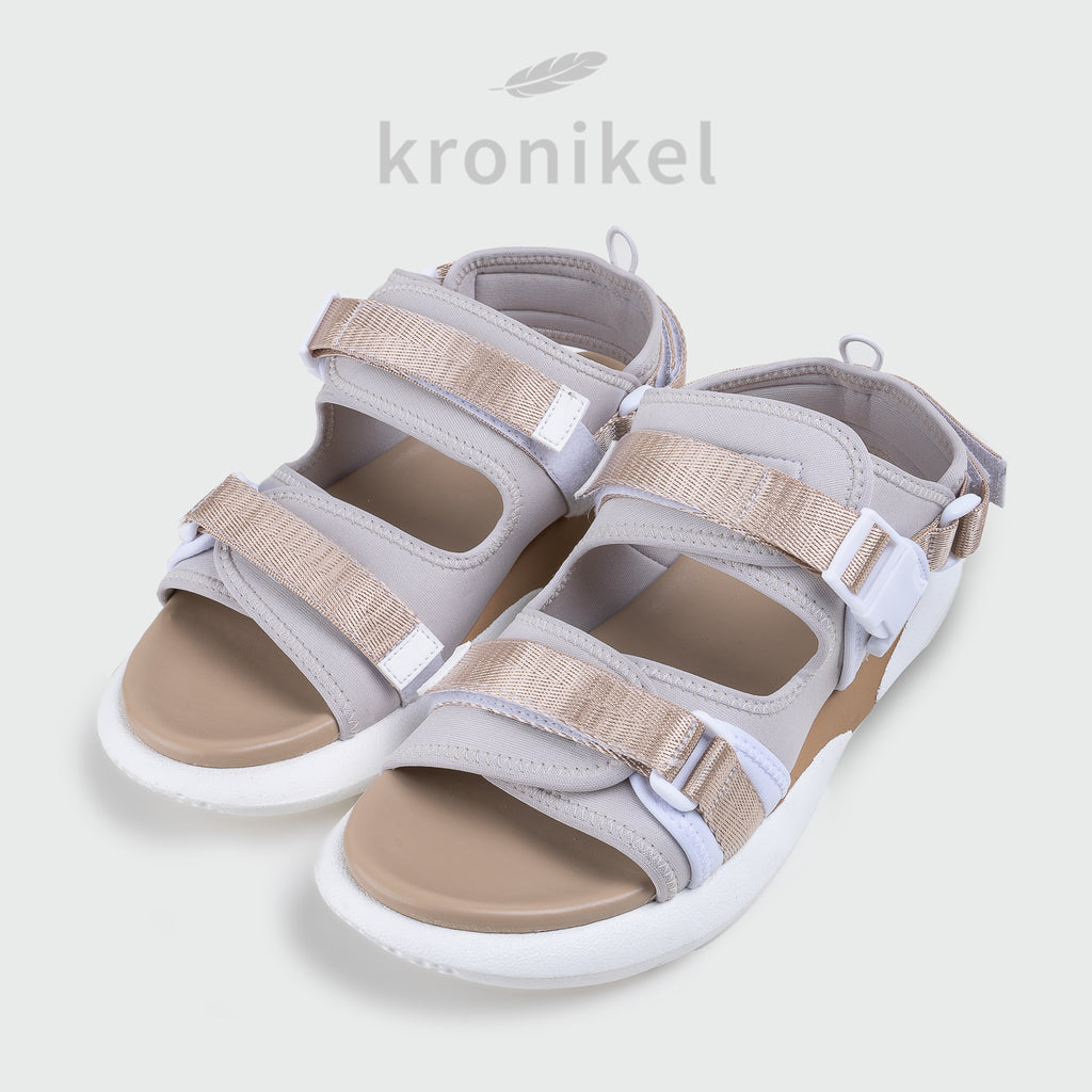SANA 2-in-1 Sandals - Gold Cream